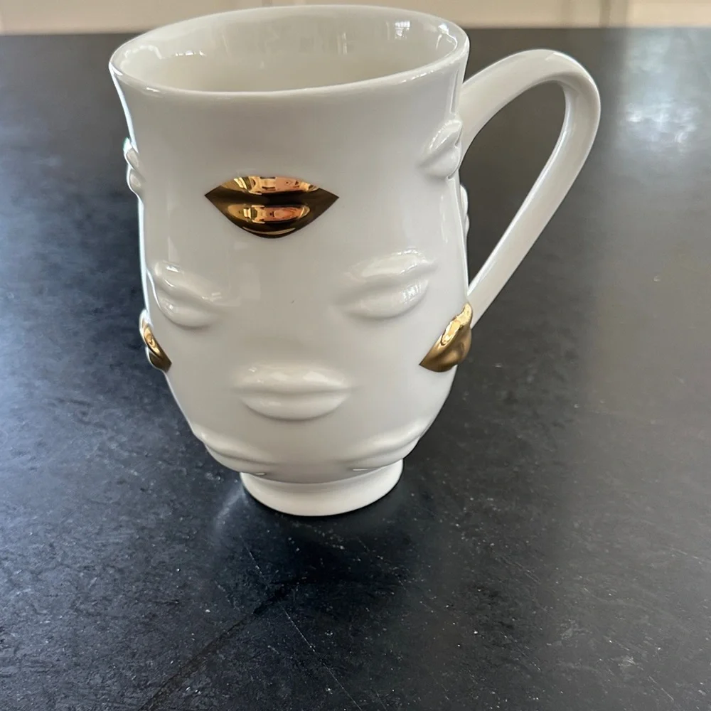New and never used Jonathan Adler Gilded Gala Mug